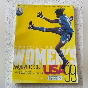 1999 FIFA Soccer/Futbol World Cup Official Program Magazine